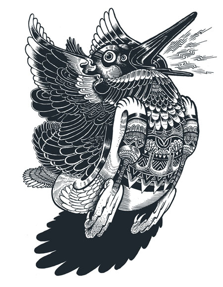 Curated sound creature artwork 3