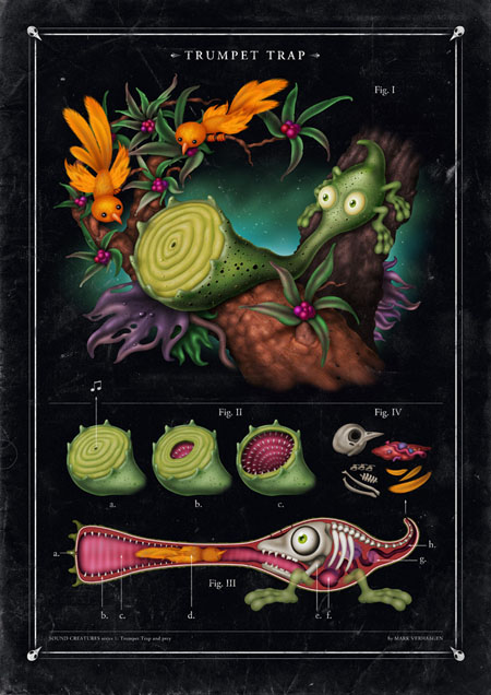 Curated sound creature artwork 5