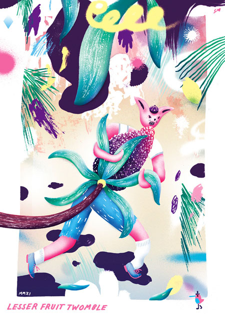 Curated sound creature artwork 7